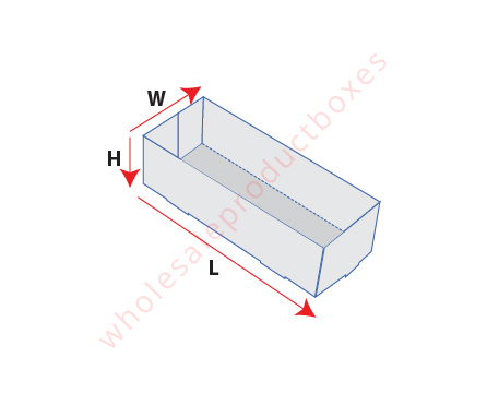 Full Flat Double Tray - Wholesale Product Boxes